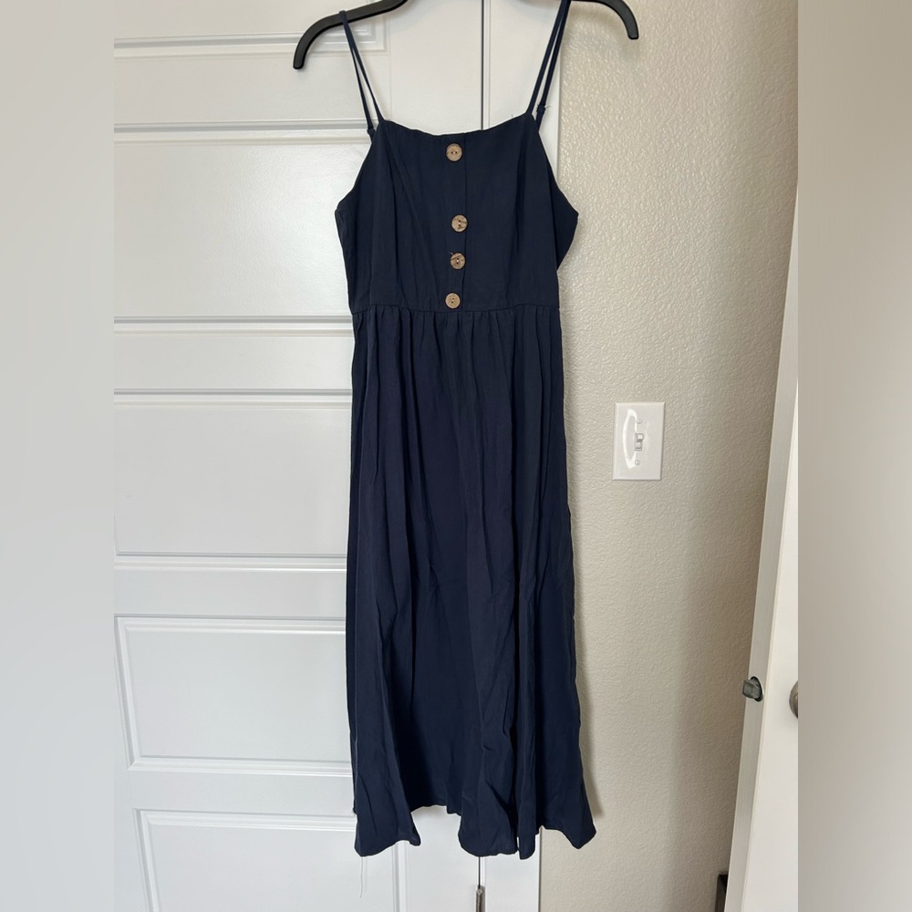 Cute navy blue summer dress